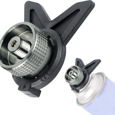 Camping Gas Stove Valve - Black
