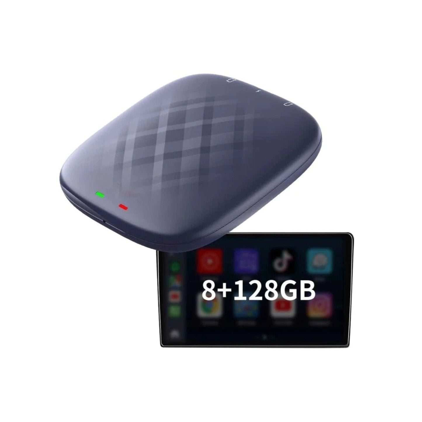Car Android Box Full Android System 4G 8GB 128GB - Dark Blue
