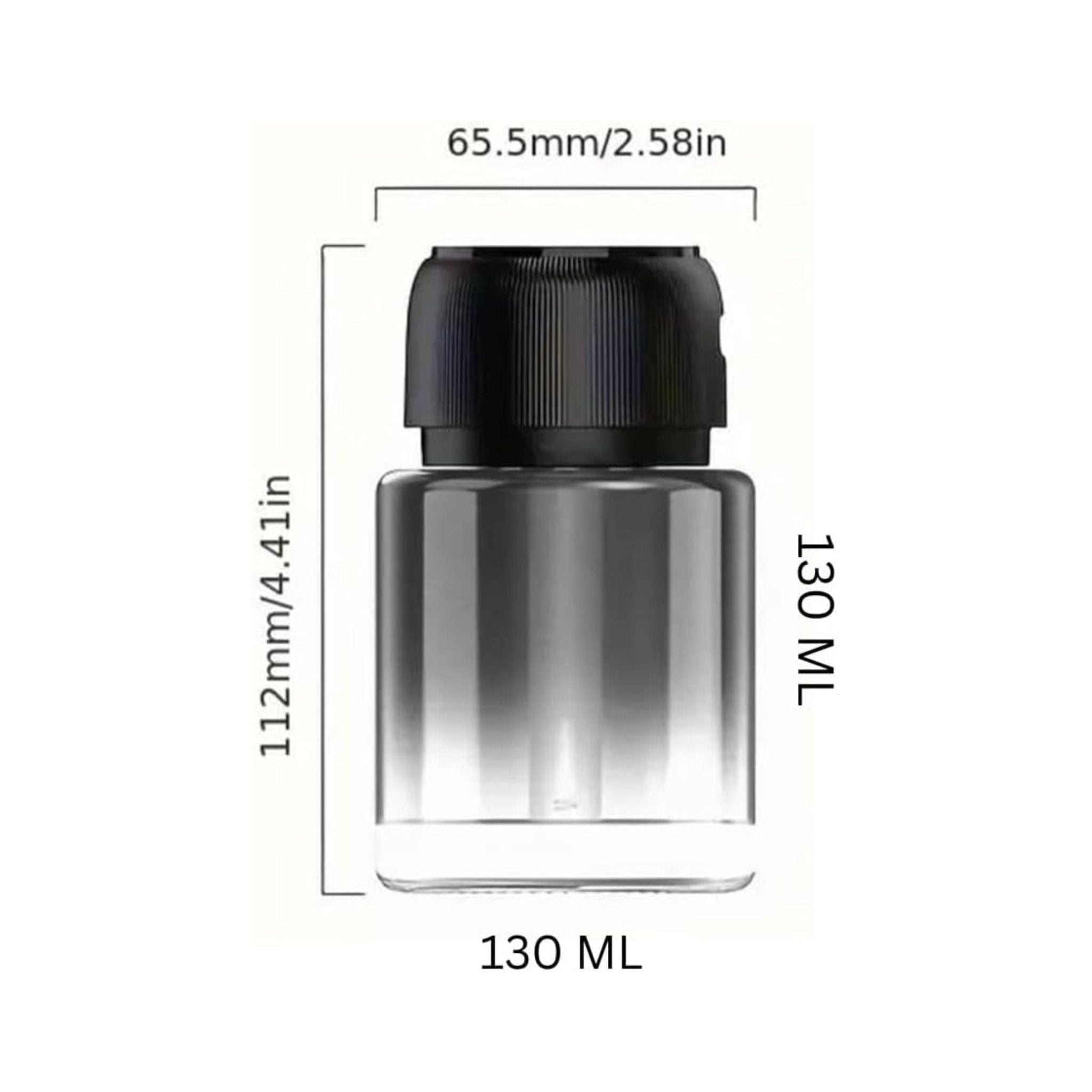 Car Fragrance Diffuser 130mL - Black