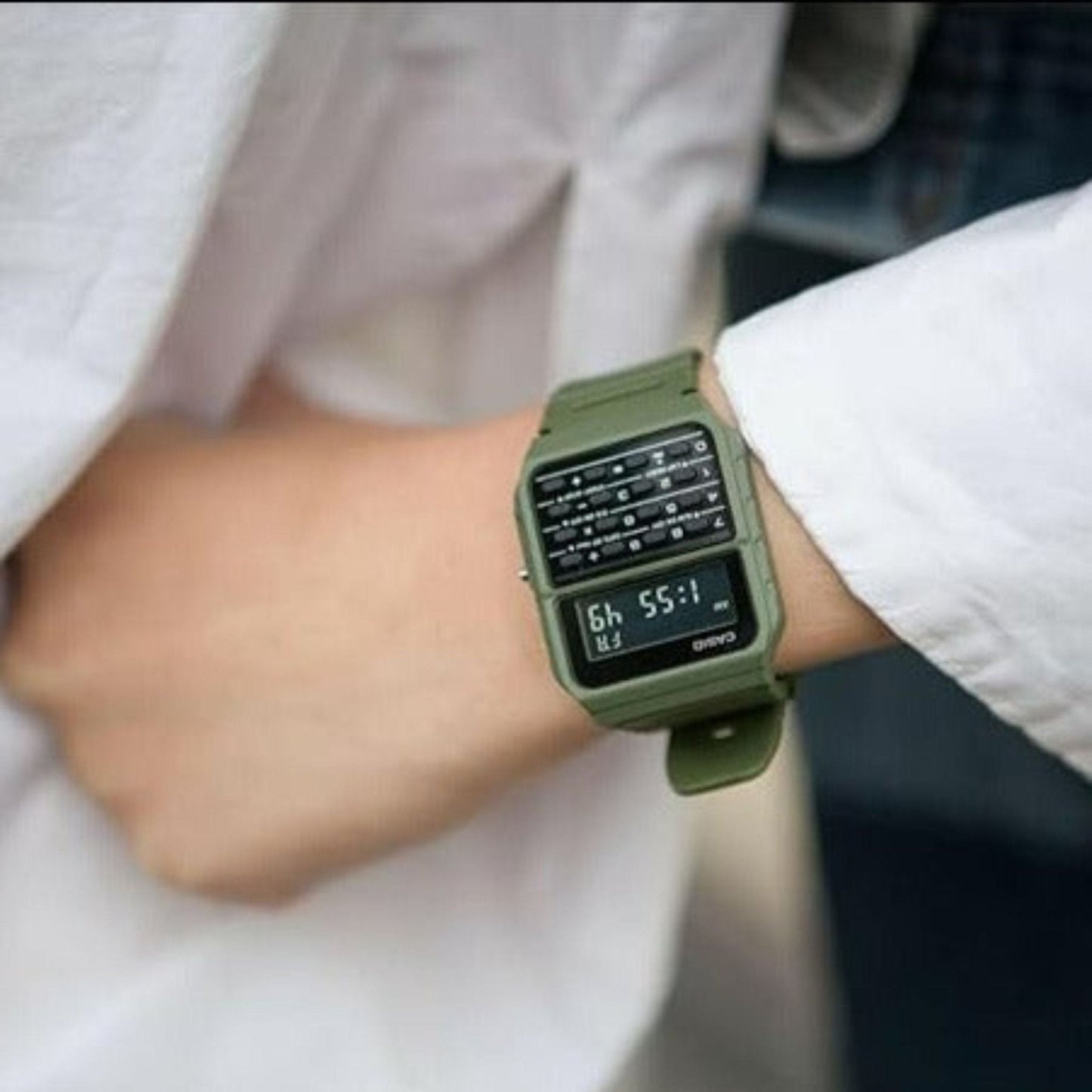 Casio Vintage Calculator Watch CA-53W-1