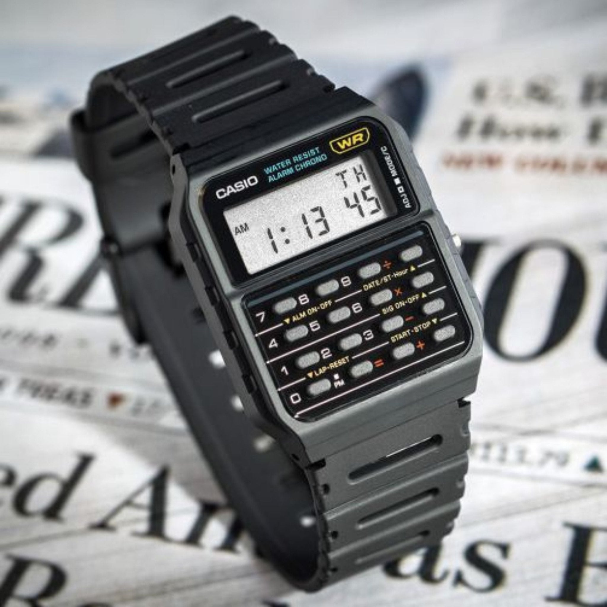 Casio retro store watch calculator