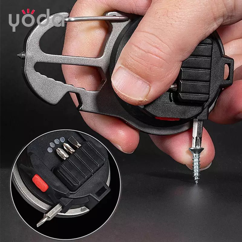 Cob Rechargable Keychain Light - W5137 -Silver