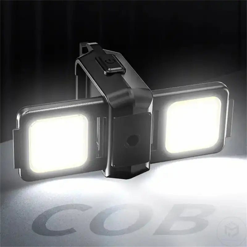 Cob Rechargeable Keychain Double Side Light - 3 - Black
