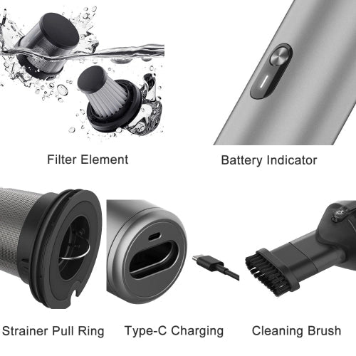 Coclean Portable Vacuum Cleaner C2 - Grey
