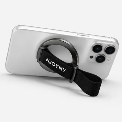 NJOYNY Magnetic Ring Phone Stand - Gray
