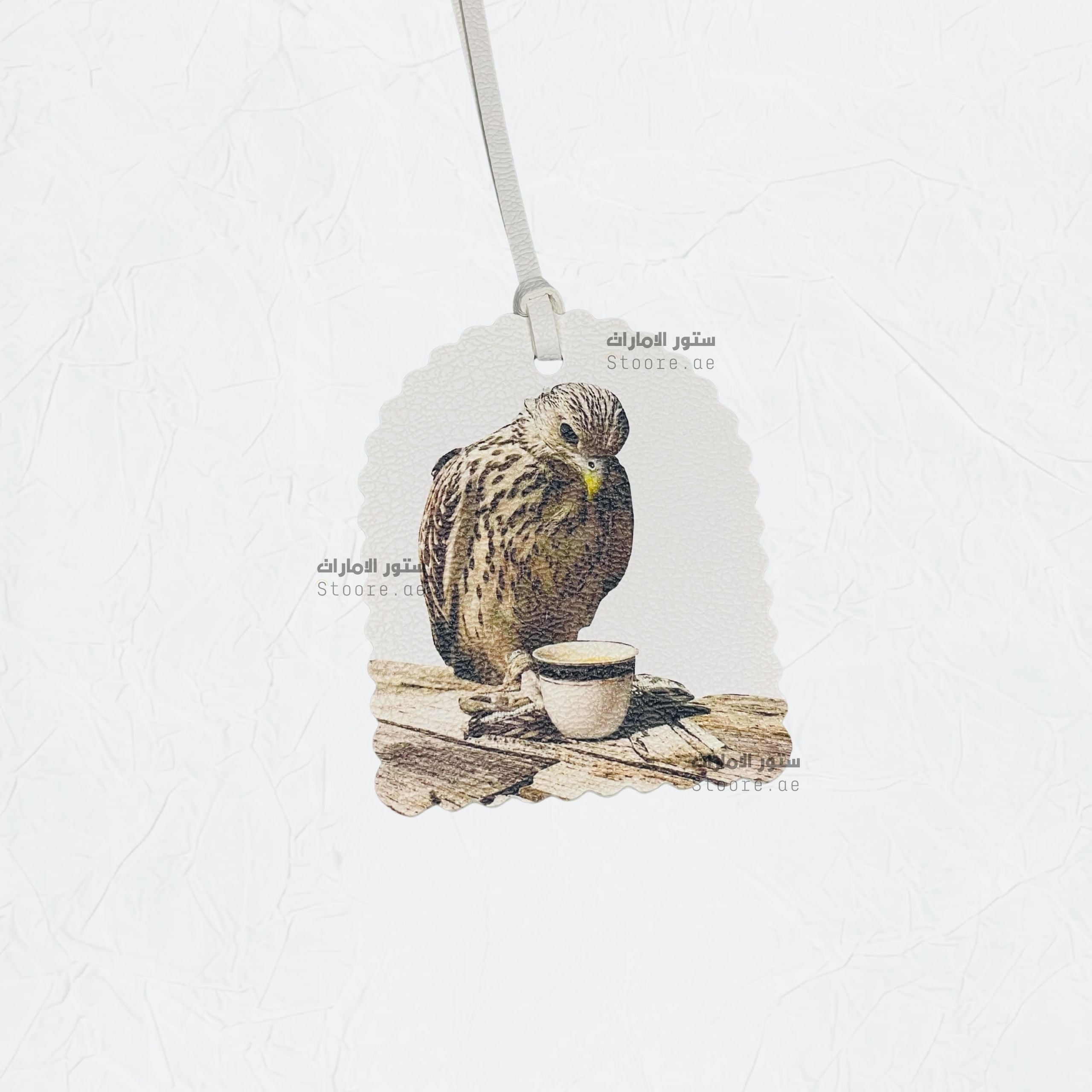 Leather Charm Falcon - 3