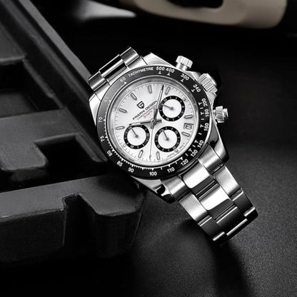 PAGANI DESIGN Men’s Chronograph Sport Watch – White