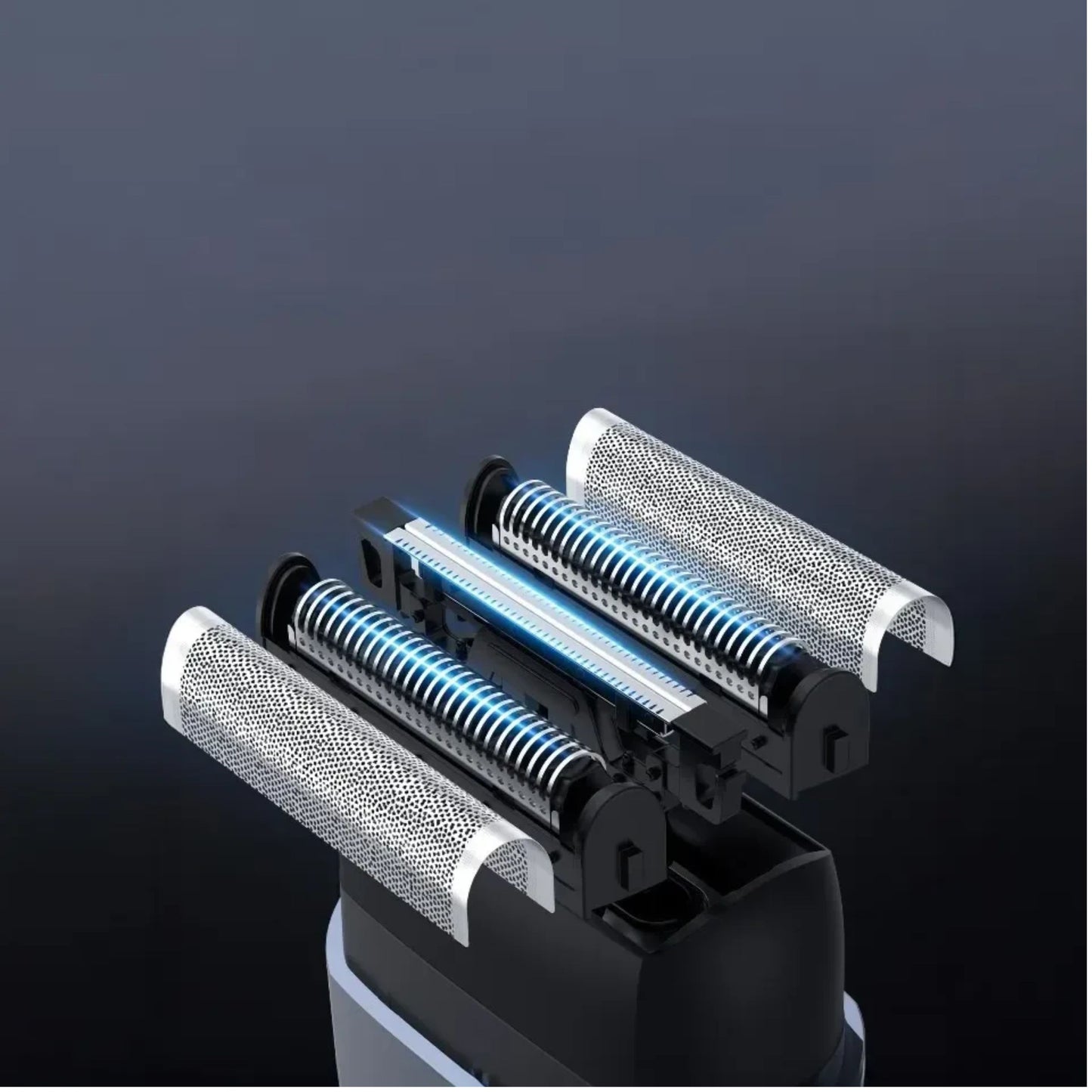 Green Lion Men's Shaver X Wet and Dry Use - Silver