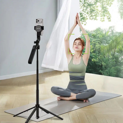 Green Lion MagSafe AI Tripod With Auto Face Tracking - Black