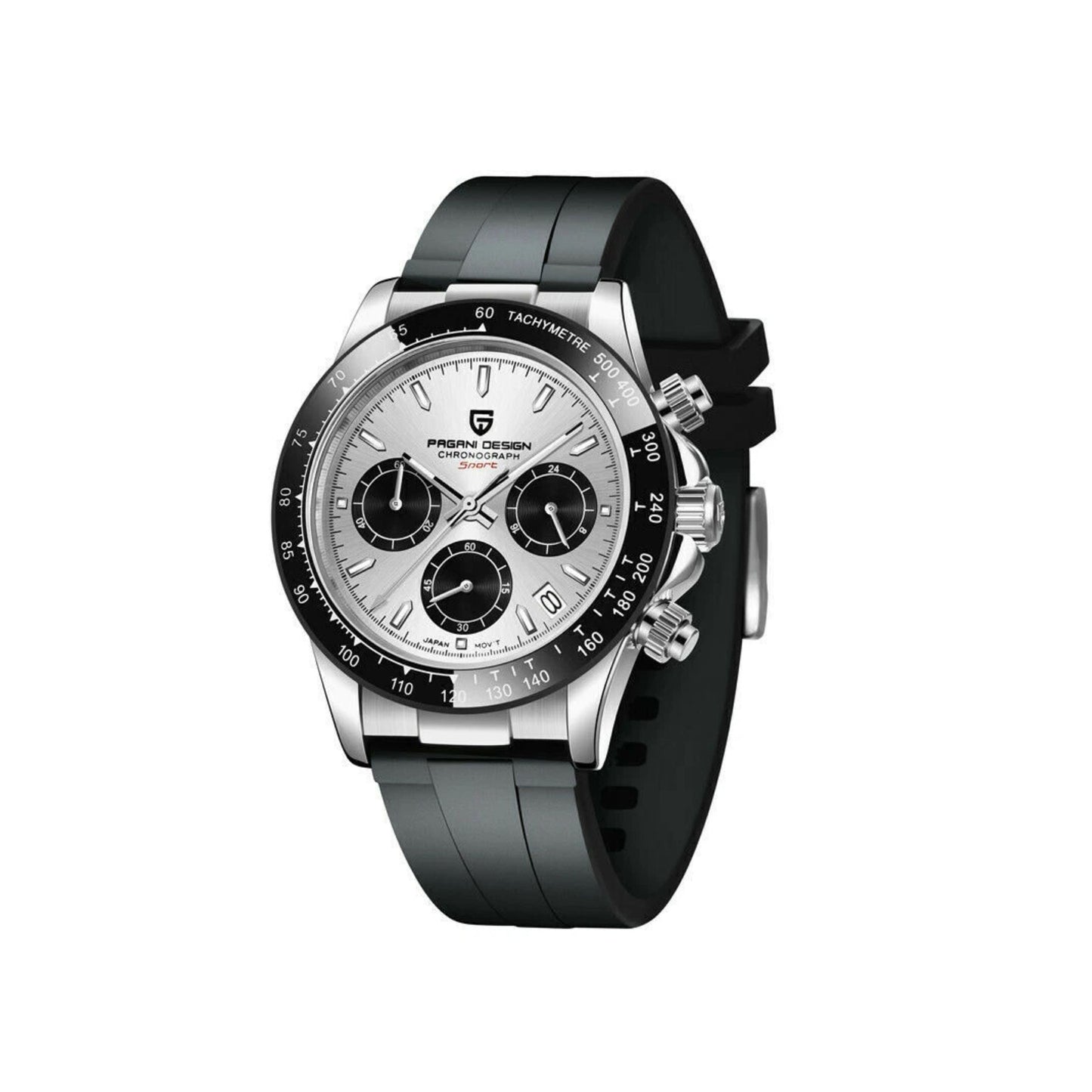 PAGANI DESIGN Men's Chronograph Benyar Watch - Black