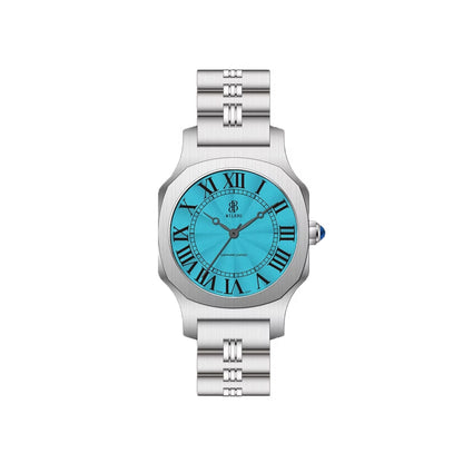 BBmilano Men's Neptune Latin Watch - Blue