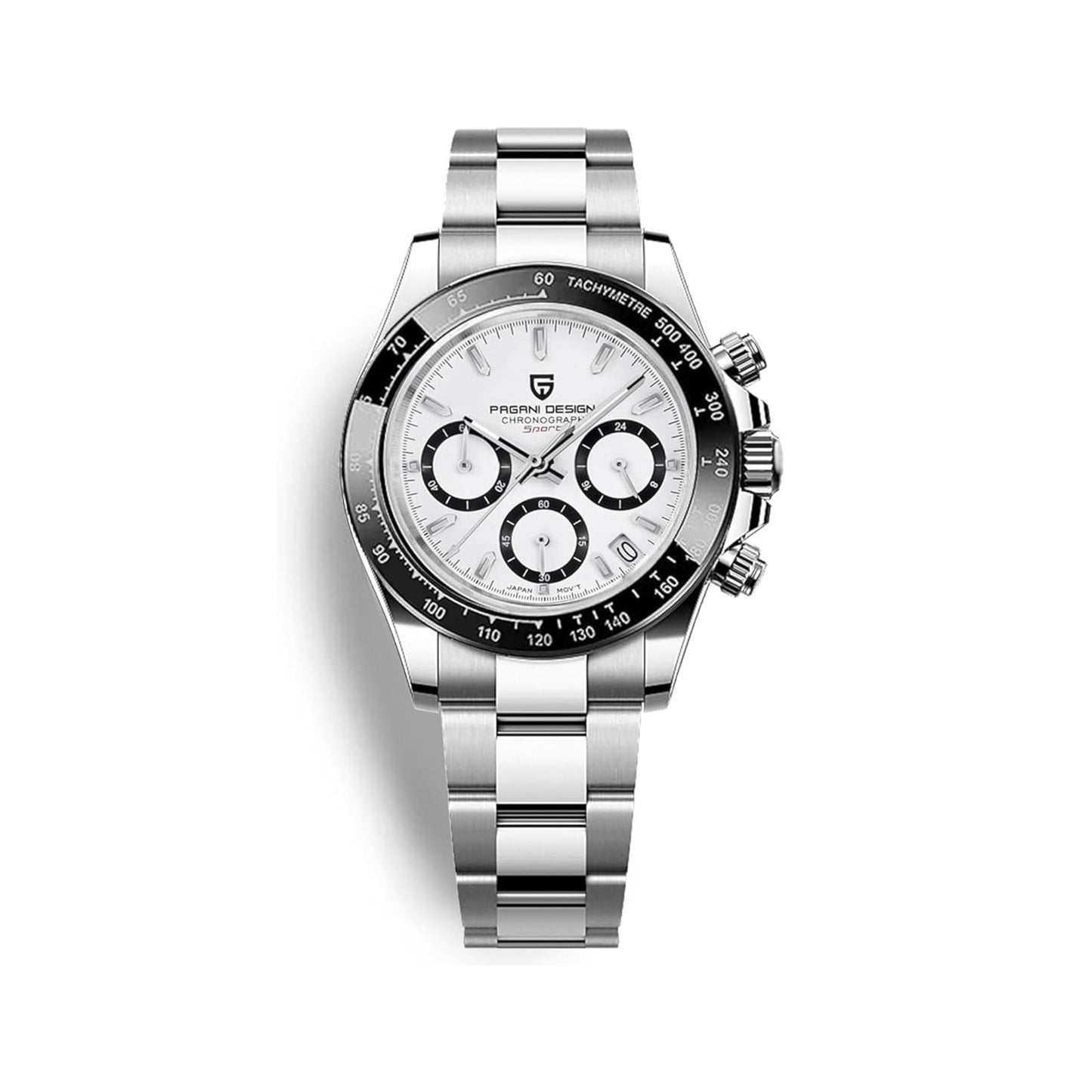 PAGANI DESIGN Men’s Chronograph Sport Watch – White