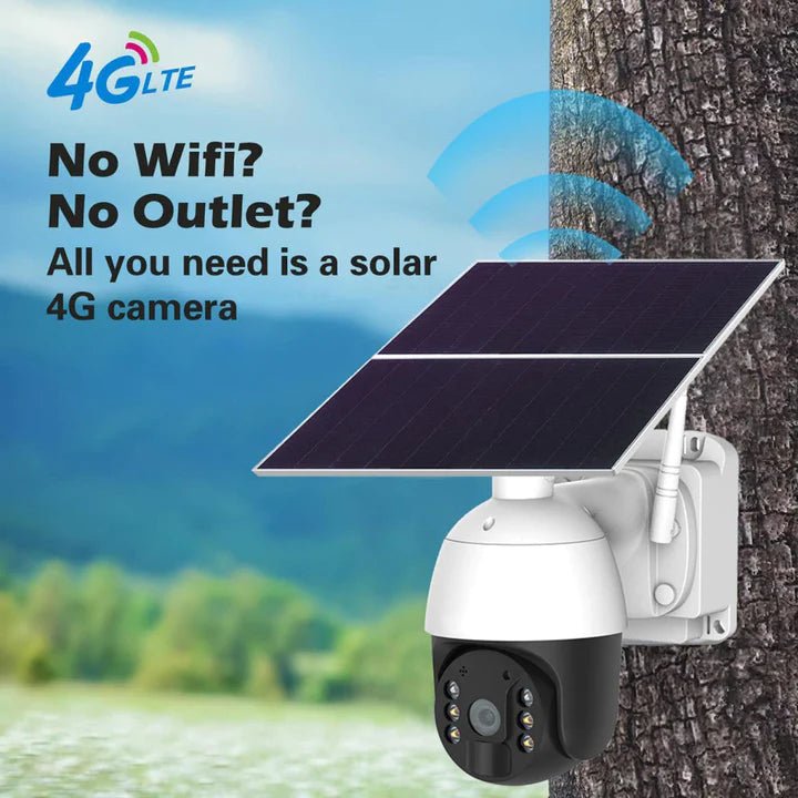 Crony HD Solar PTZ Camera - 4G