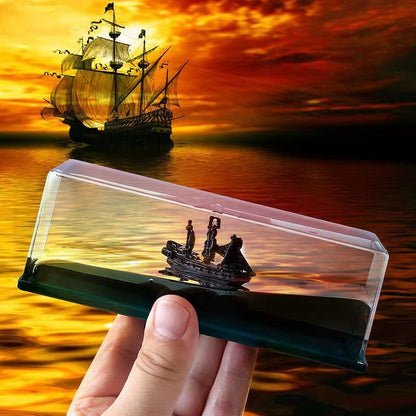 Cruise Ship Fluid Drift Bottle - Black Pearl
