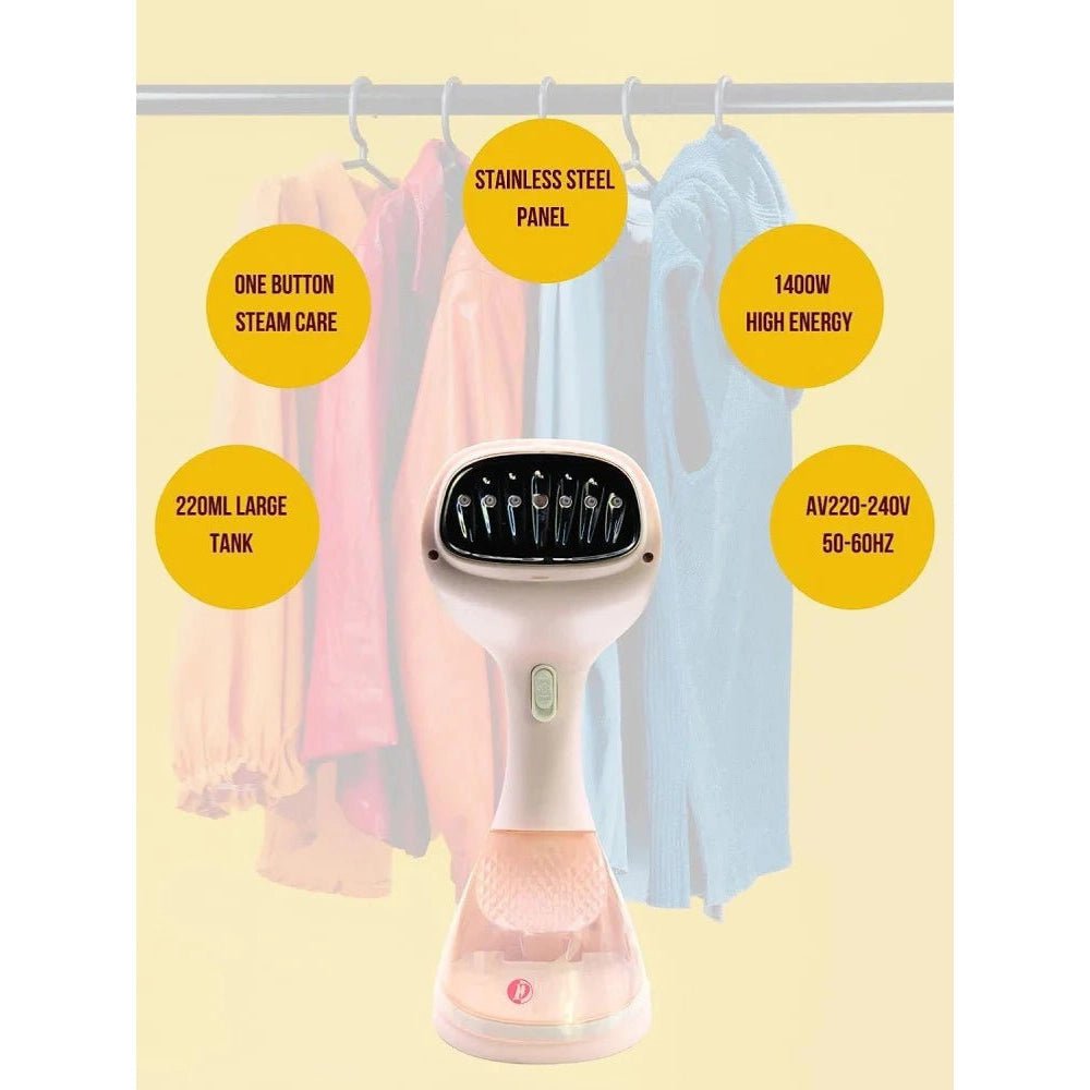 DLC Garment Steamer 1400W DLC-36286 - Cream White