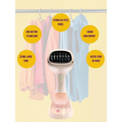 DLC Garment Steamer 1400W DLC-36286 - Cream White
