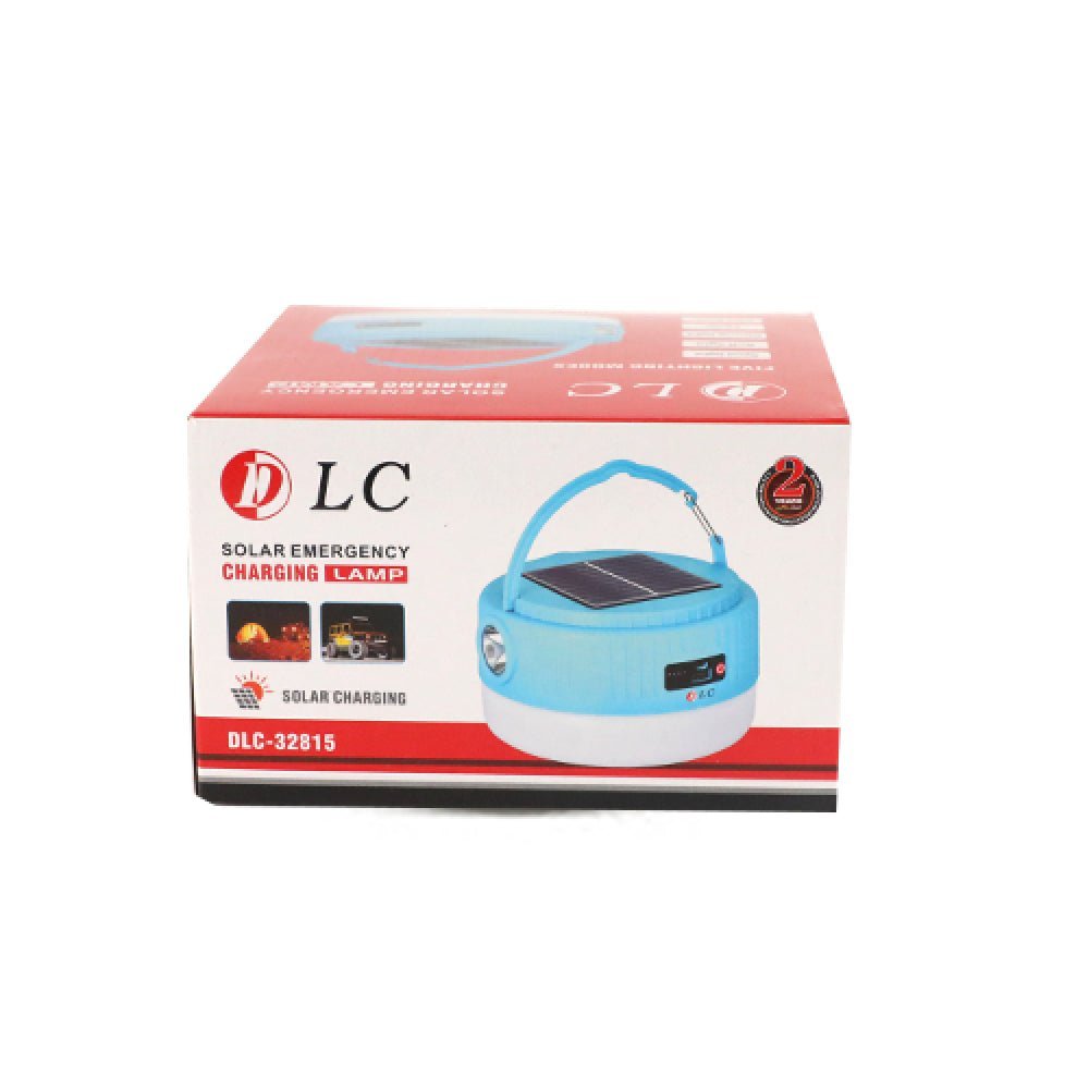 DLC Solar Emergency Charging Lamp DLC-32815 - Blue