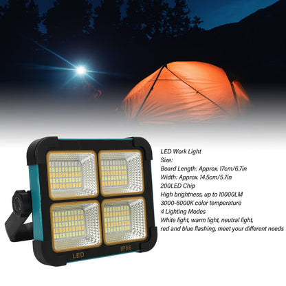 DLC Solar and Rechargeable Outdoor Camping Light DLC-32812 - Green