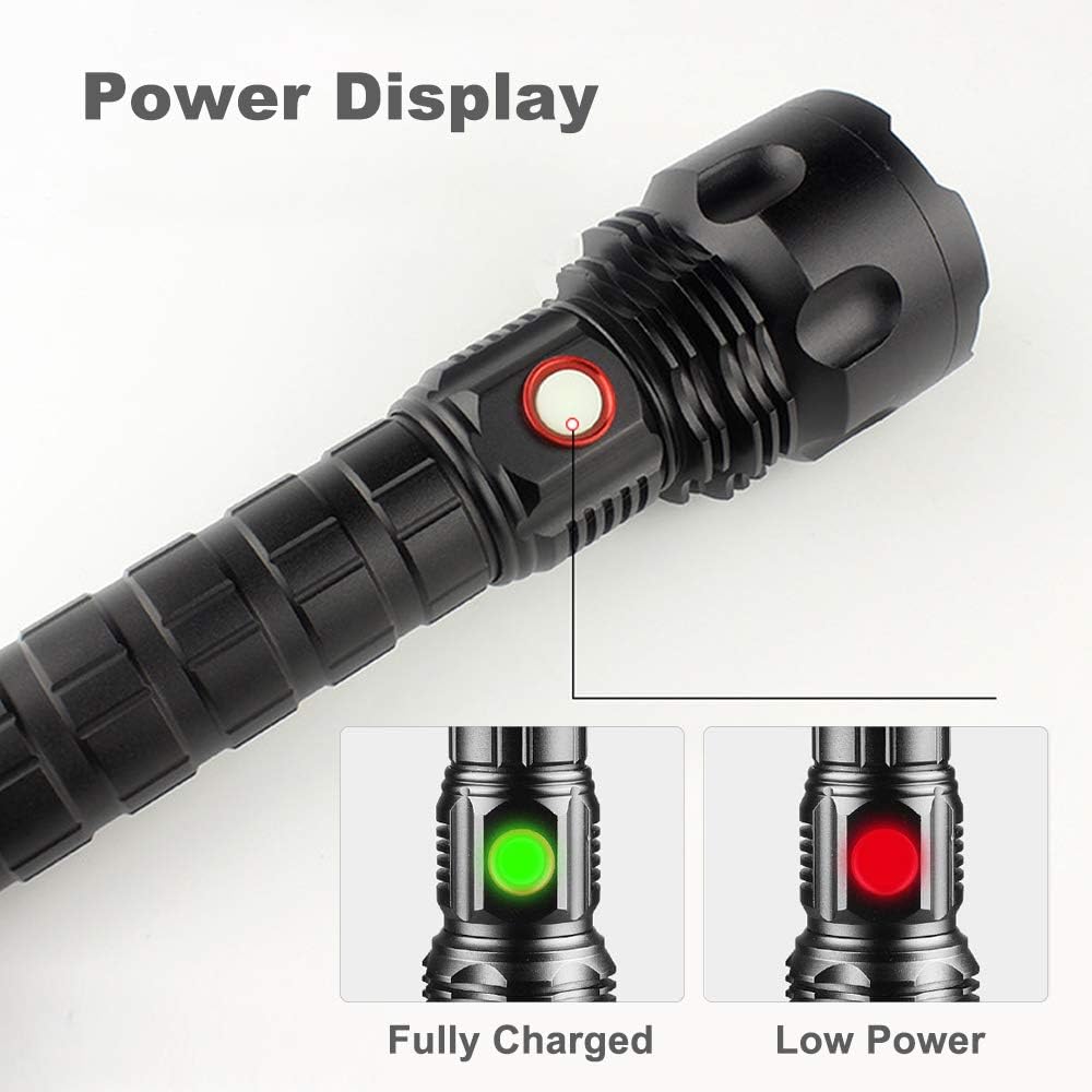 DLC Strong Light Flashlight 2 DLC-32821 - Black
