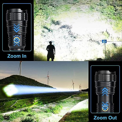 DLC Strong Light Flashlight DLC-32820 - Black