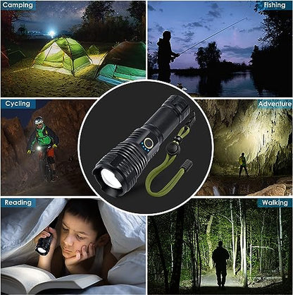 DLC Strong Light Flashlight DLC-32820 - Black