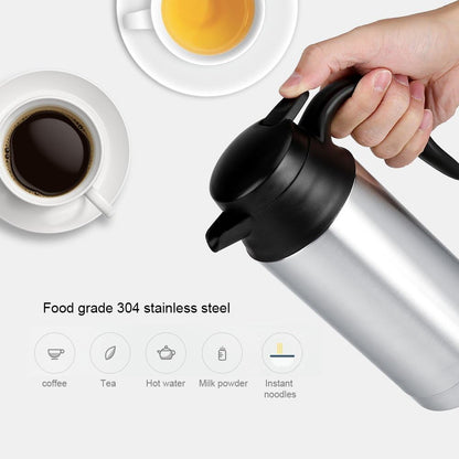 DLC Traveller Kettle 750ml HT2251 - Silver&Black