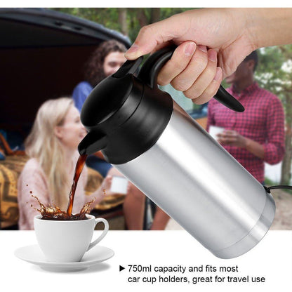 DLC Traveller Kettle 750ml HT2251 - Silver&Black