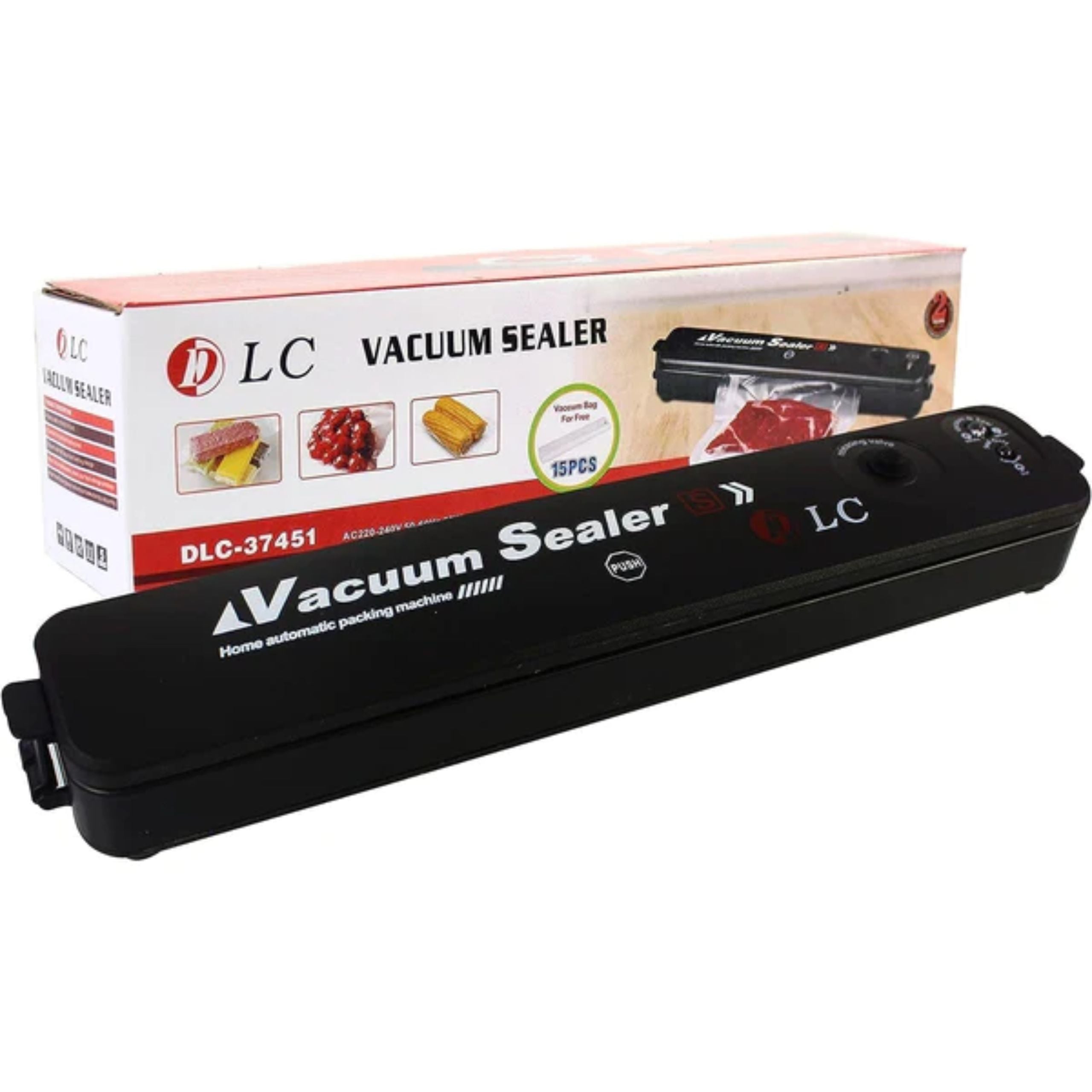 DLC Vaccum Sealer DLC-37451 - Black