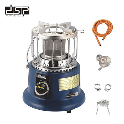 DSP Professional 2in1 Gas Heater - Blue