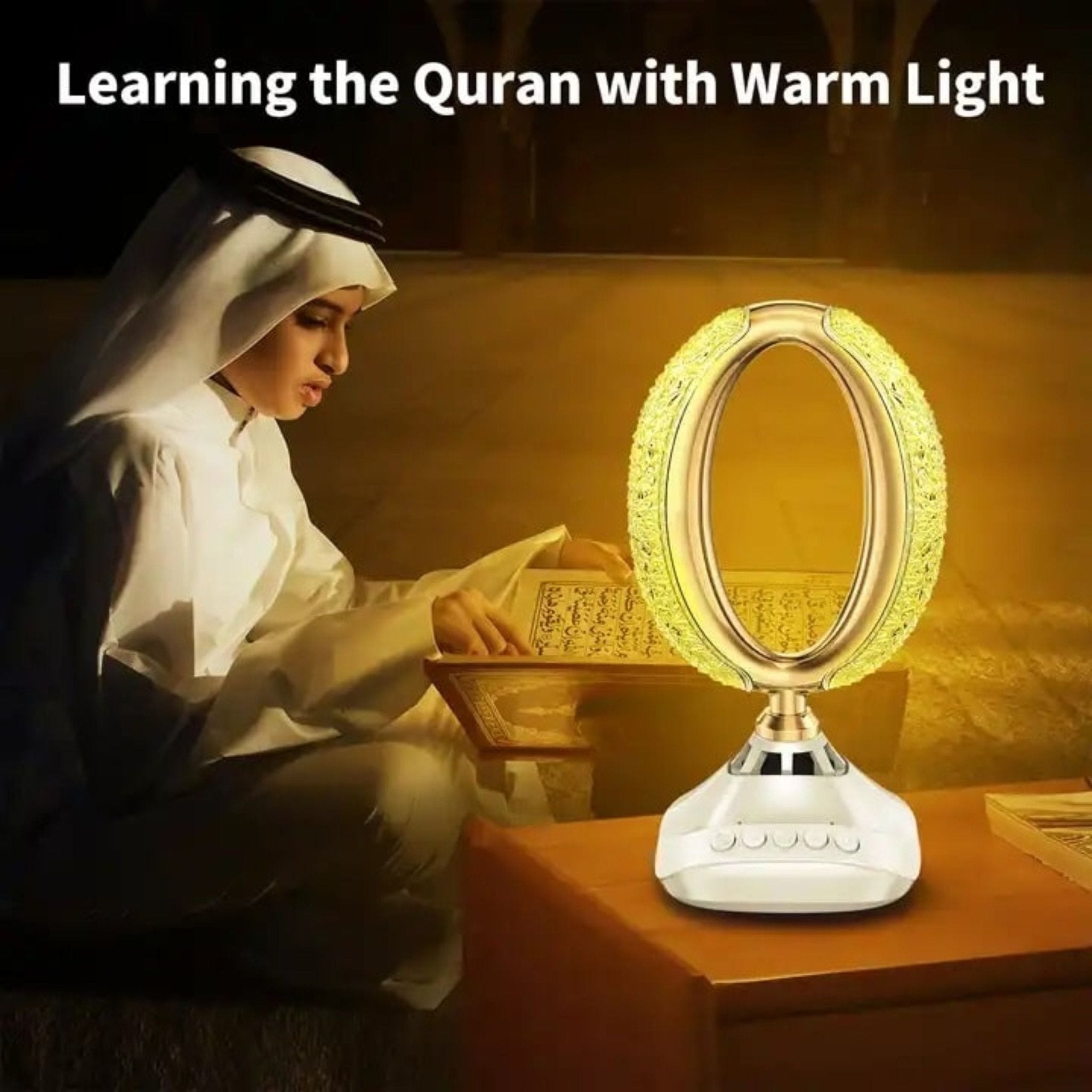 Desk Lamp Quran Speaker SQ-850 - White