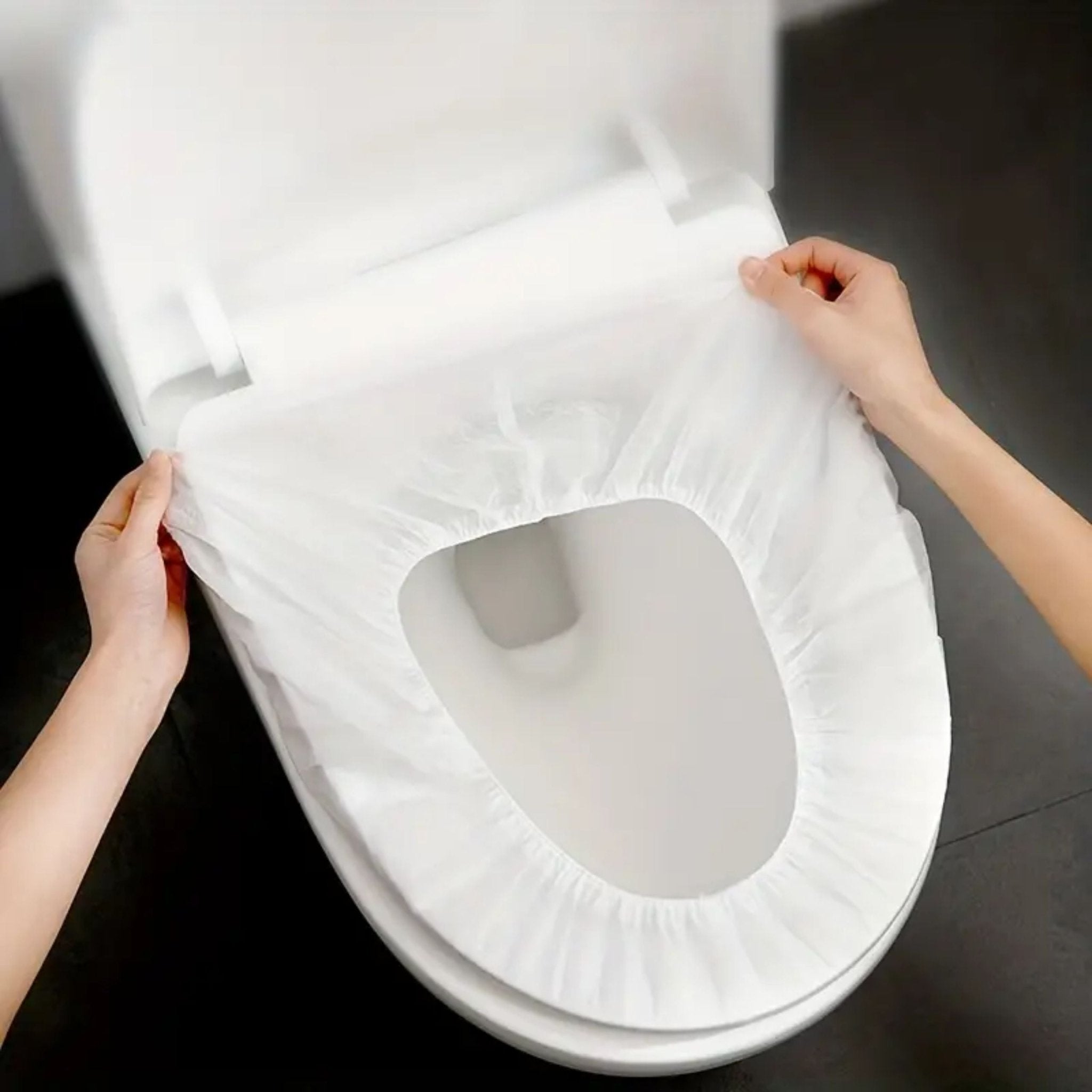 Disposable Toilet Seat Cushion - White