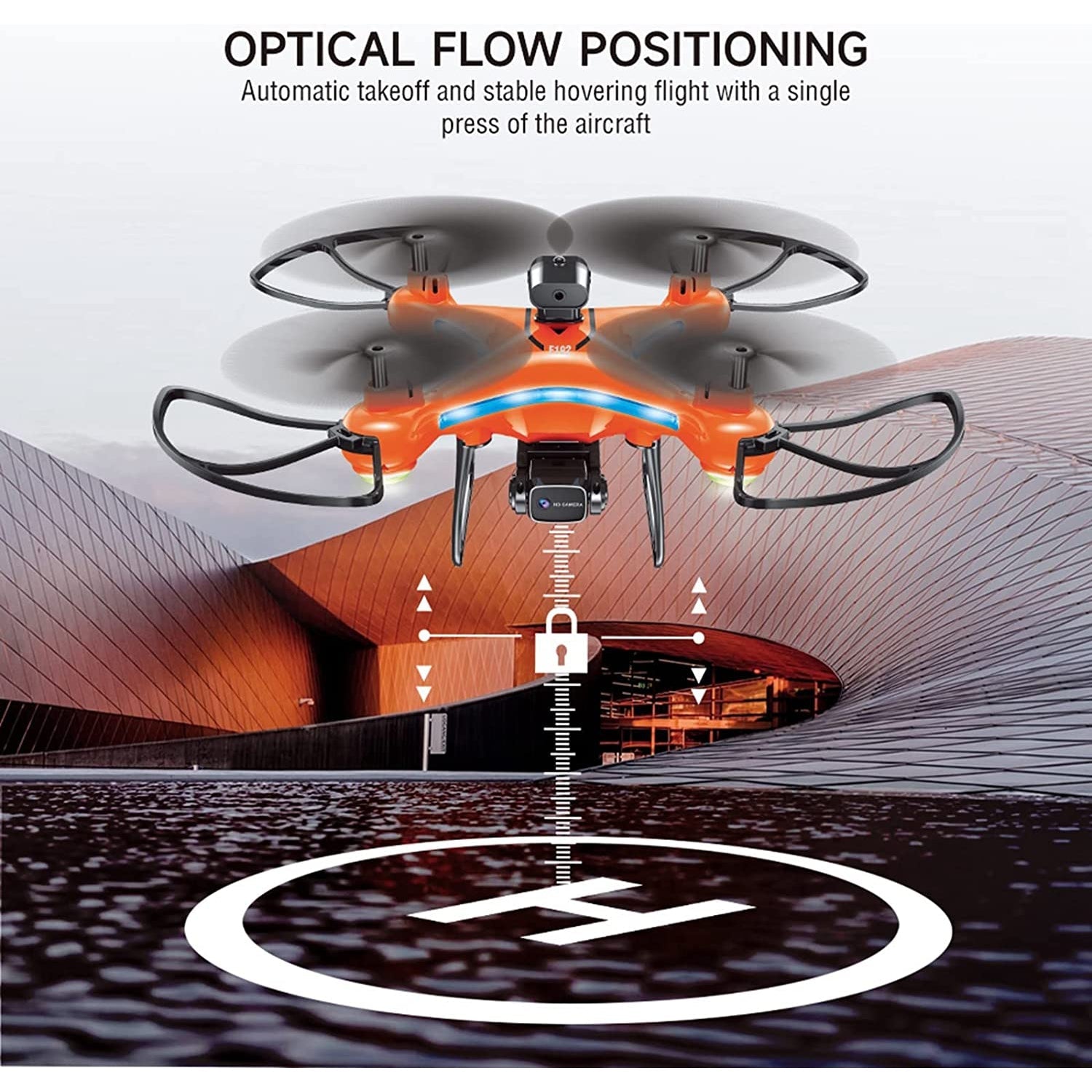 Drone F192 RC Helicopter HD Professional Dual Camera 4K