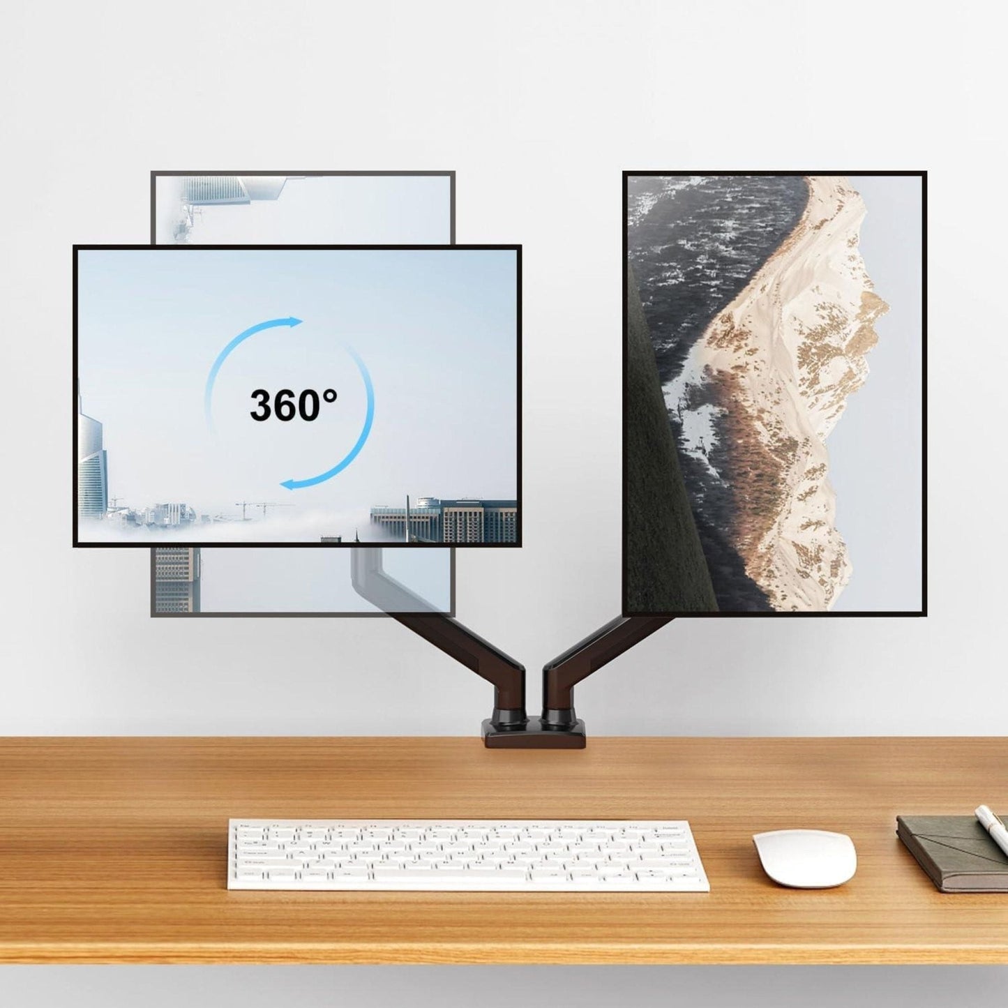 Dual Monitor Desk Mount M10 - 24