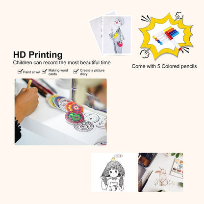 Dudu Print Camera (Yellow)