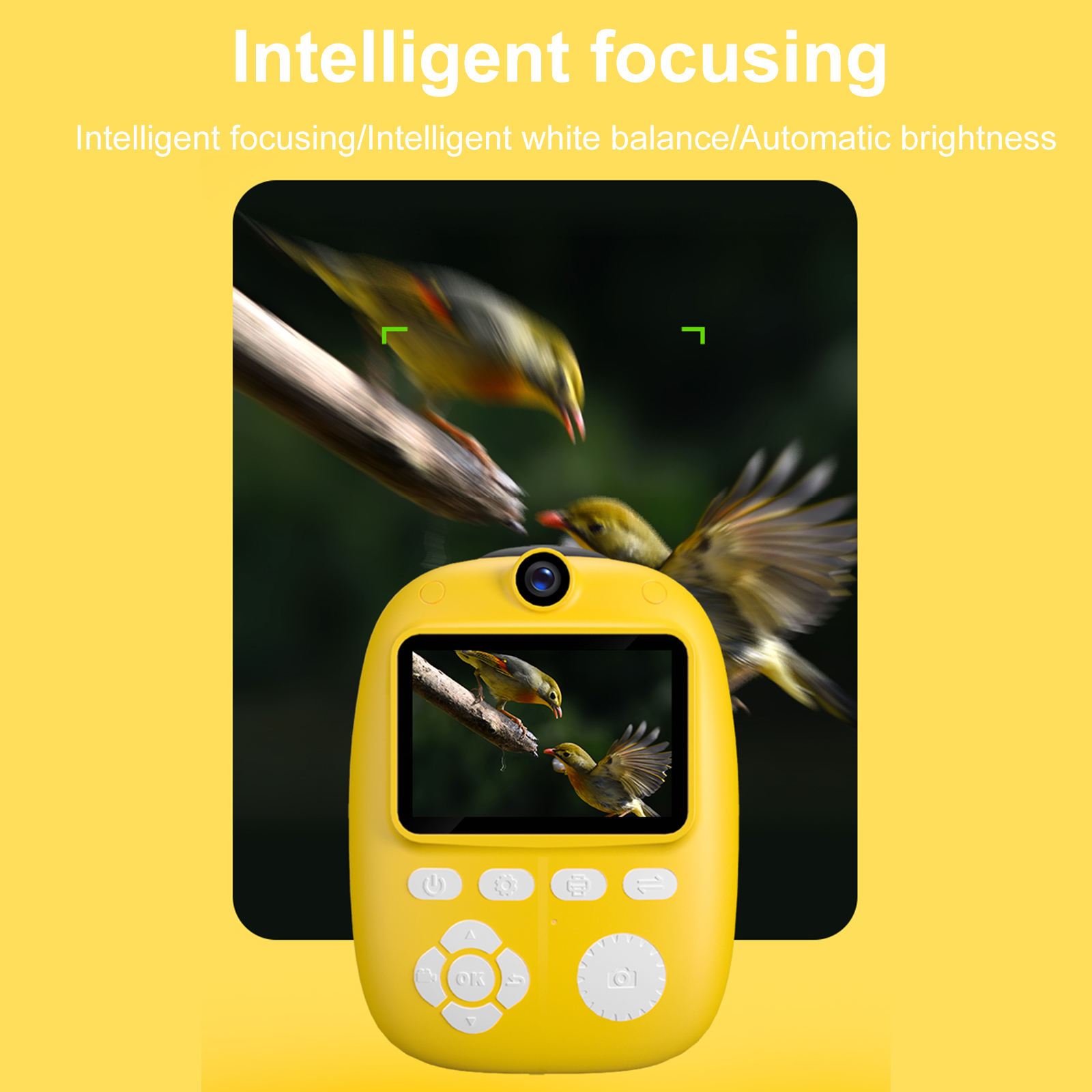 Dudu Print Camera (Yellow)