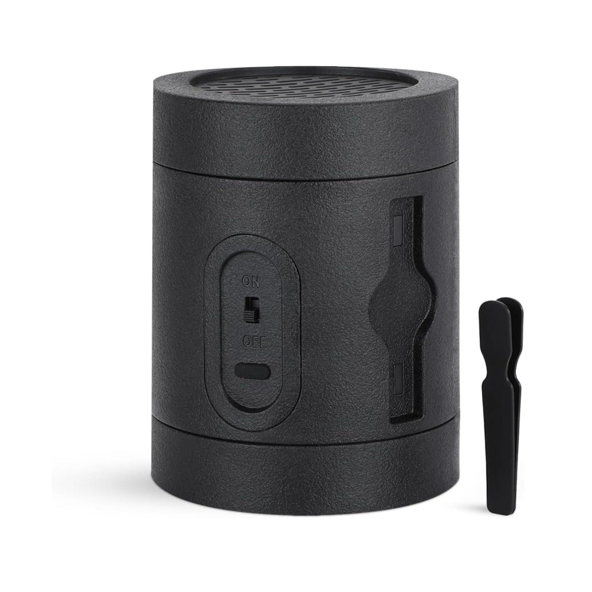 Egnite Bukhoor Burner with Storage and Rotating Lid - Black
