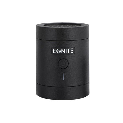 Egnite Bukhoor Burner with Storage and Rotating Lid - Black