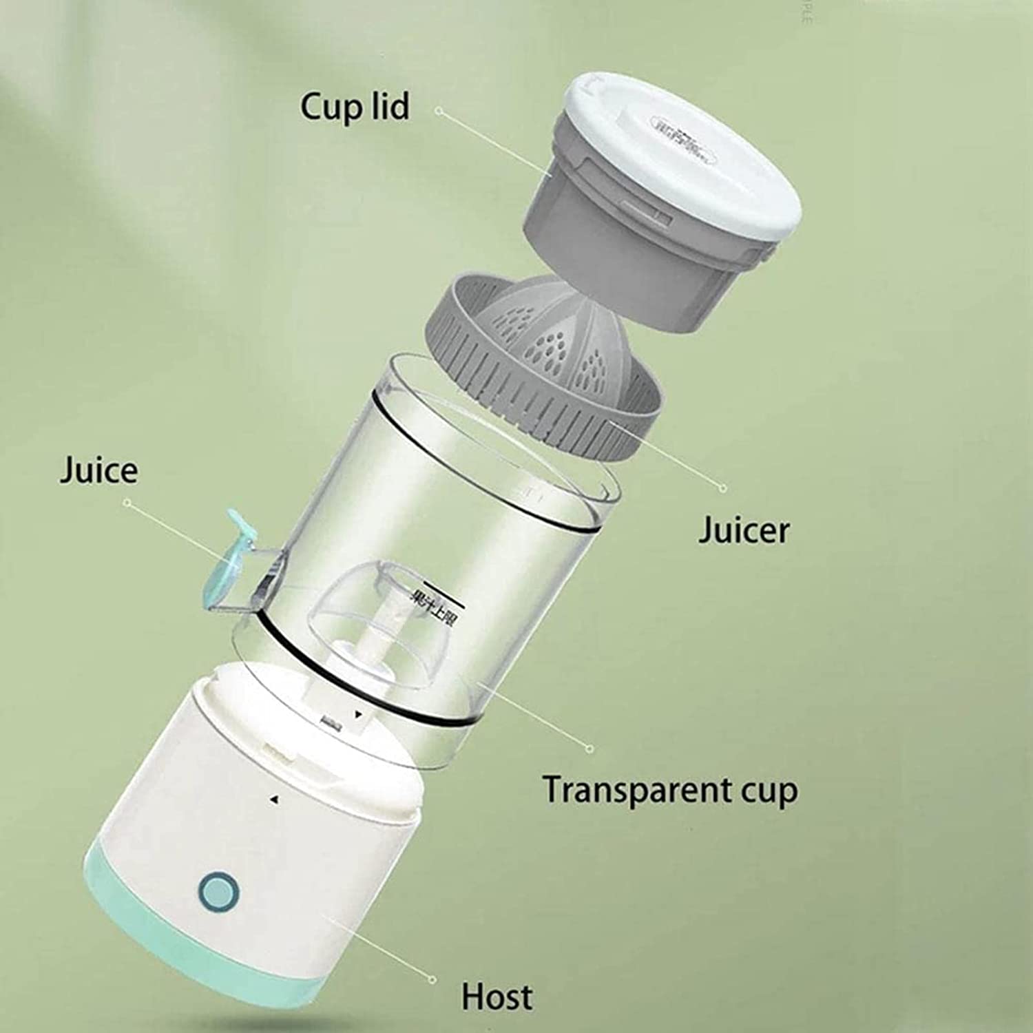 Electric Citrus Juicer | Portable Juice Extractor Automatic Juicer Machine
