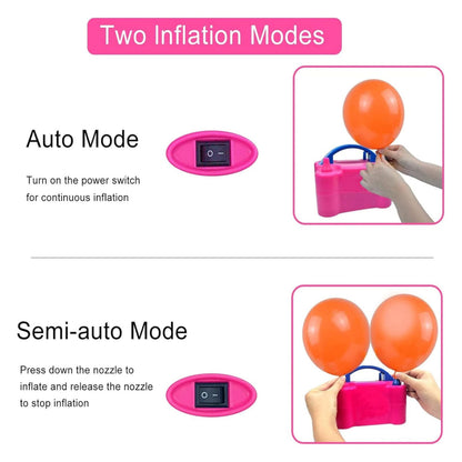 Electric Inflatable Balloon 220v Air Pump 73005 - Pink
