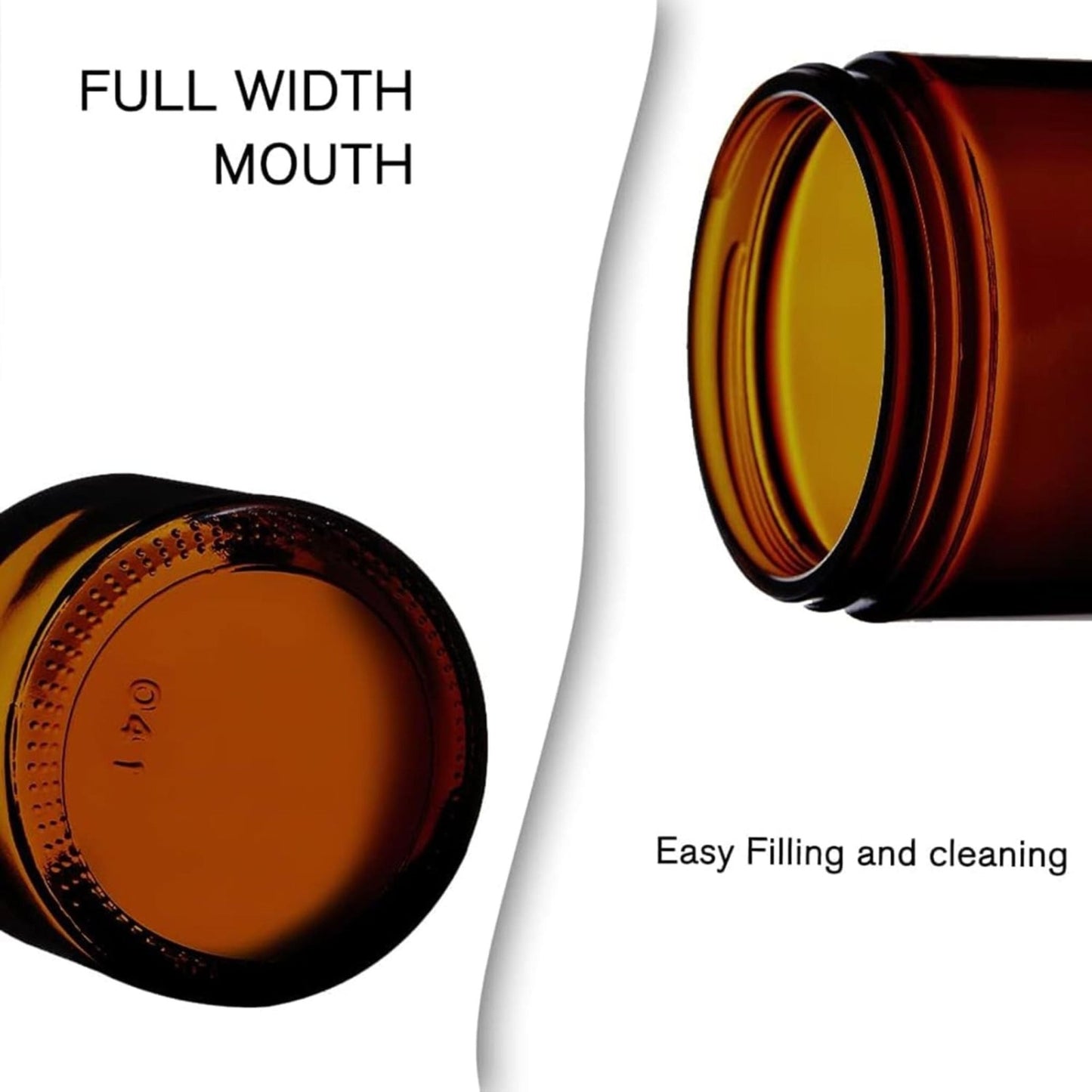 Empty Glass Bottle Jar 170ml