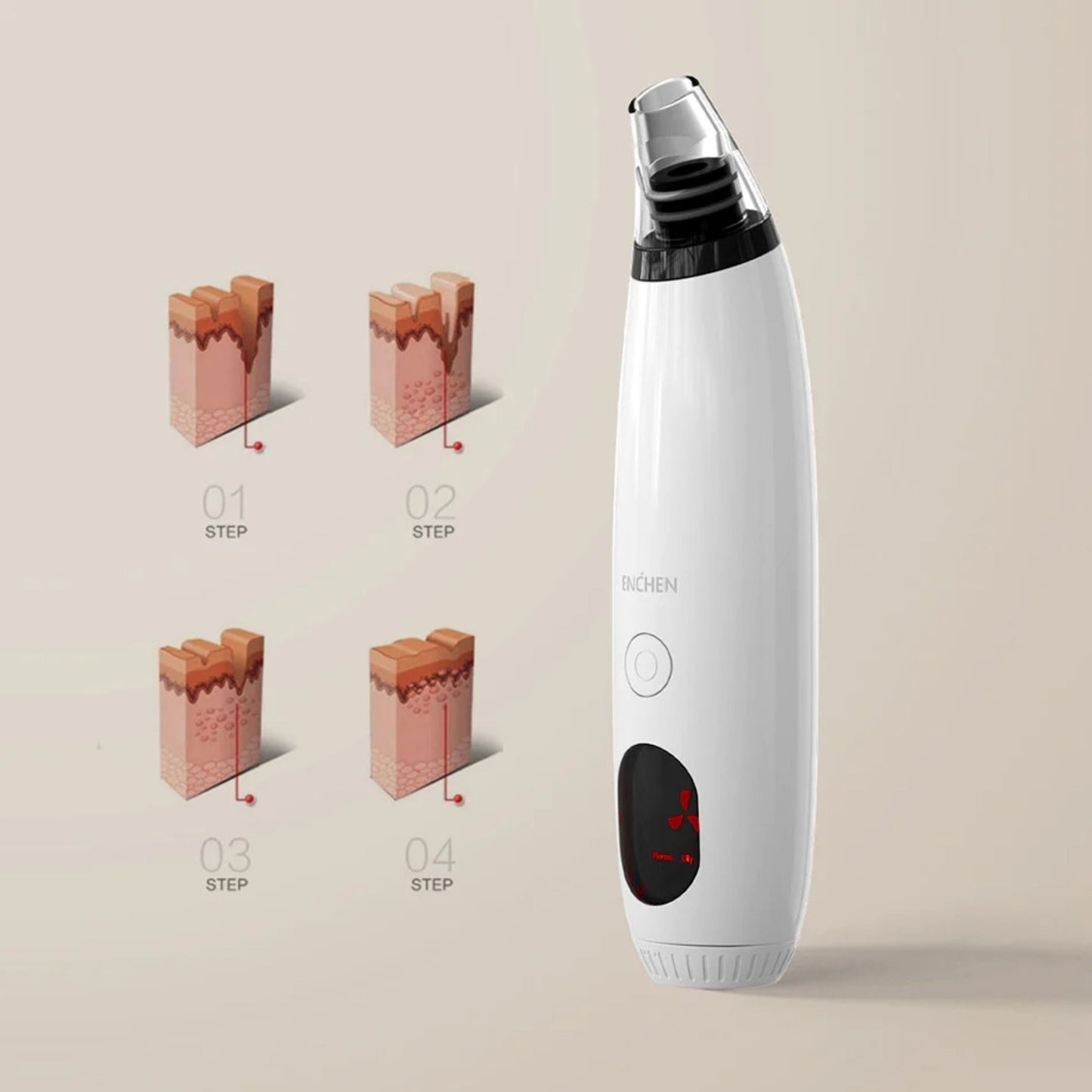 Enchen Blackhead Remover EB1001 - White