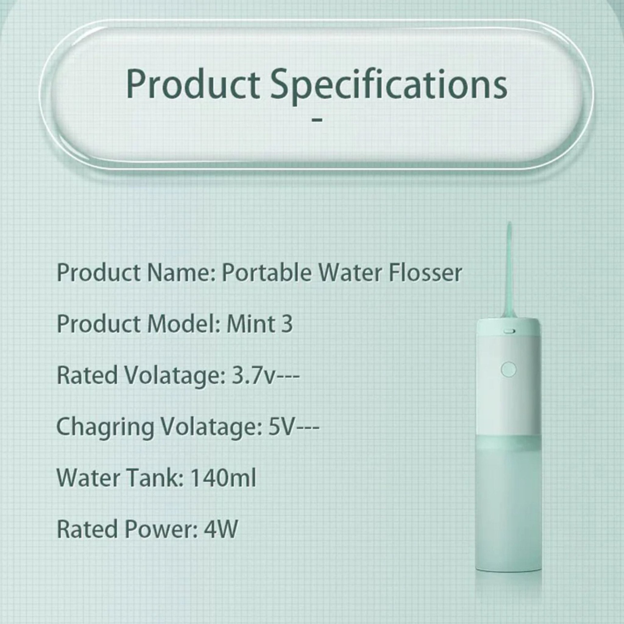 Enchen Electric Water Flosser Mint 3