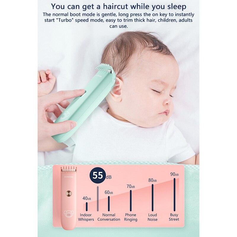 Enchen Yoyo Baby Hair Trimmer - Green