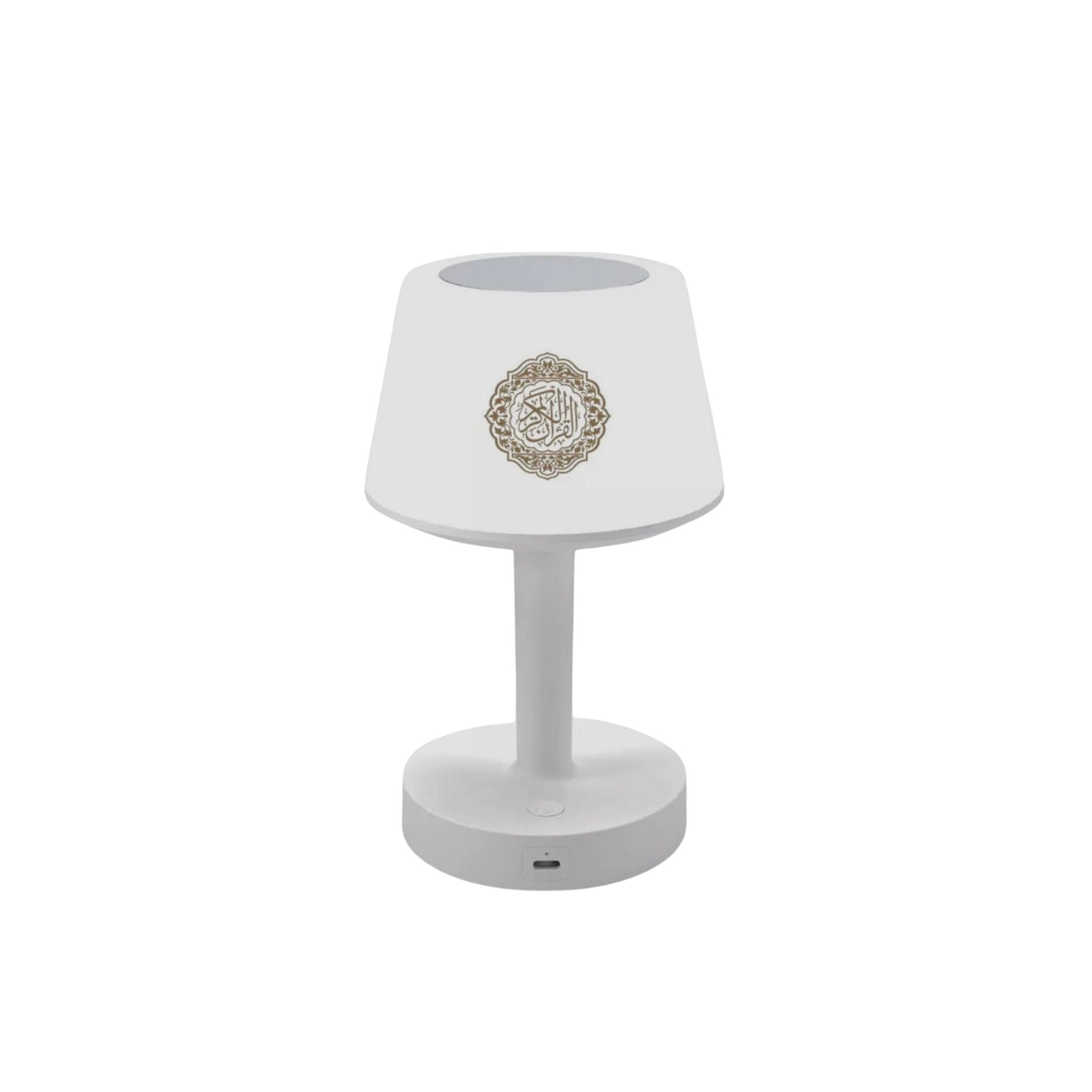 Equantu Desk lamp Azan Clock Quran Speaker - SQ917 - White