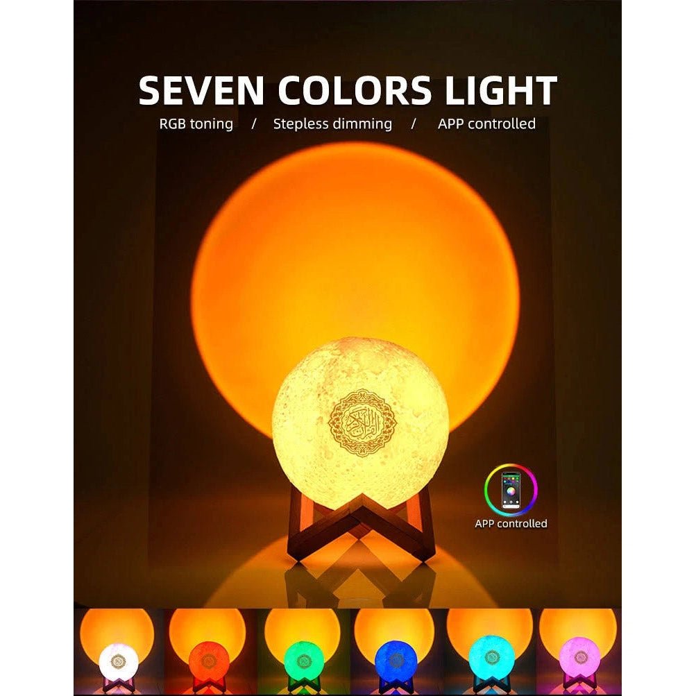 Equantu Sunset Moon Lamp Quran speaker SQ-175