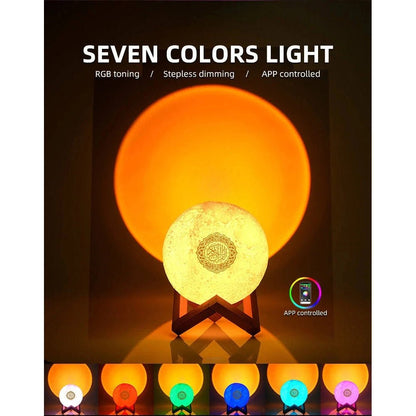 Equantu Sunset Moon Lamp Quran speaker SQ-175