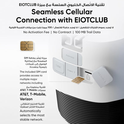 Eufy 4G LTE S330 4K Cam - White