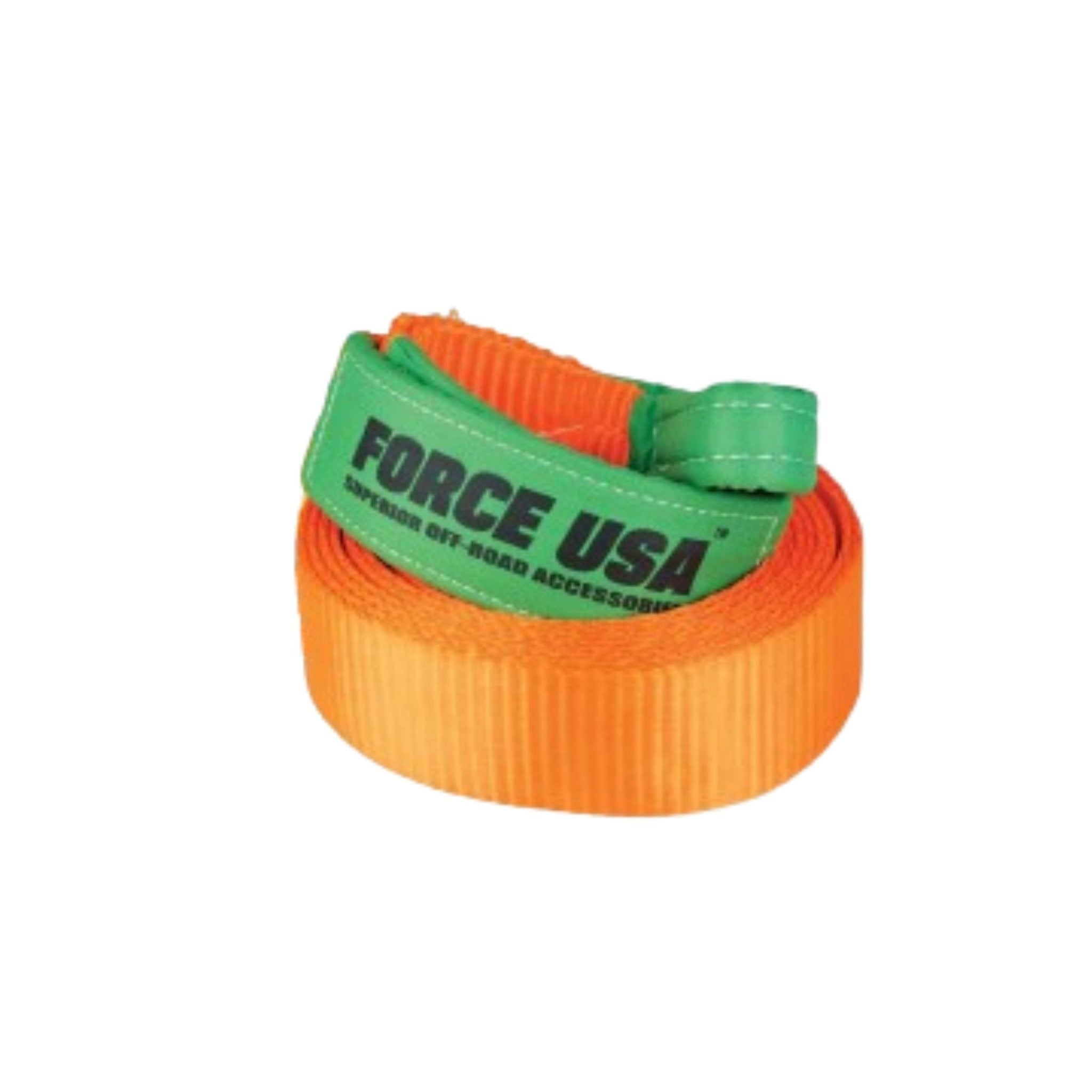 FORCE USA Recovery / Tow Strap 6M TB117-B - Orange