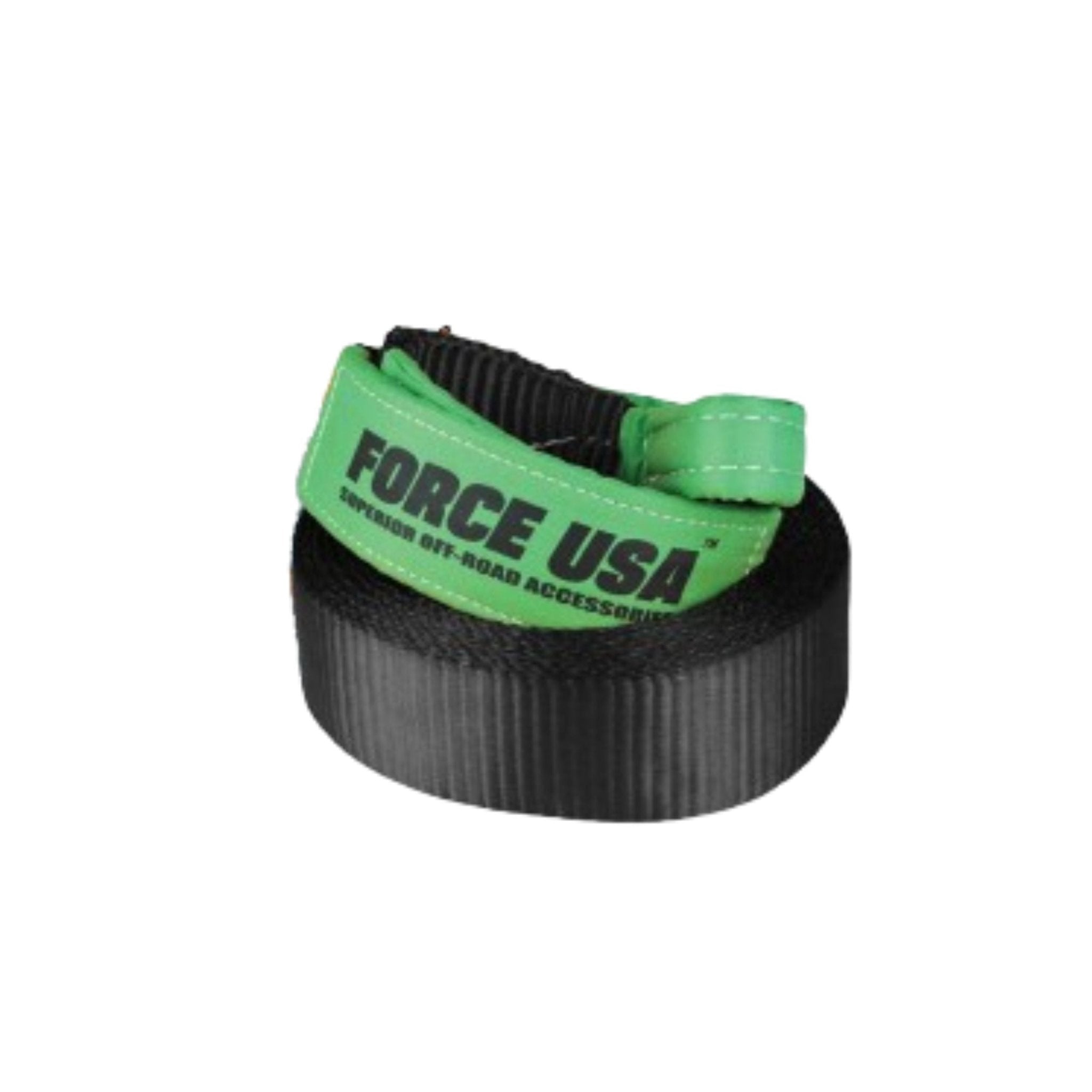 FORCE USA Recovery / Tow Strap 6M TB117 - Black