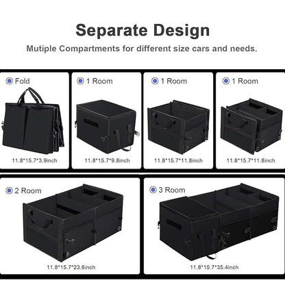 Foldable Organizer Bag - Black